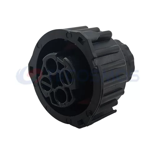 Waterproof IP66 Copper Contact Nylon ABS Housing Reverse Switch Solenoid Valve Plug for Car 4-Pin Female 1-967325-1